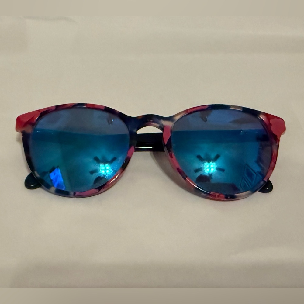 Lilly Pulitzer Blue and Pink Mooring Sunglasses